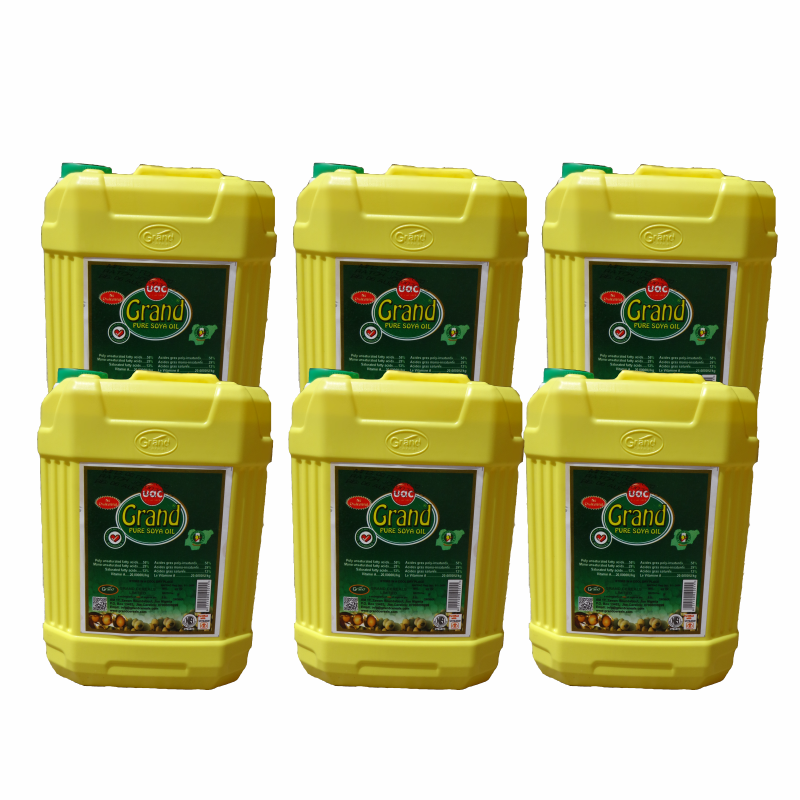 Grand Pure Soya Oil 1 carton (4 Litres X 6)