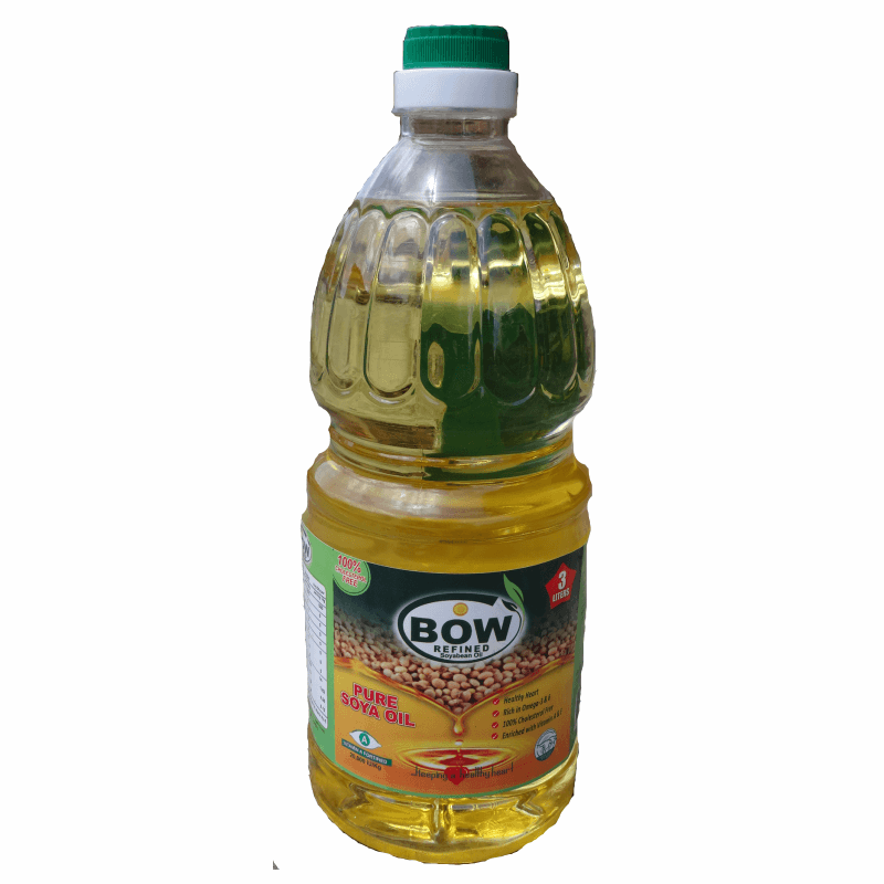 Bow Refined Soyabean Oil Carton 3 Litres