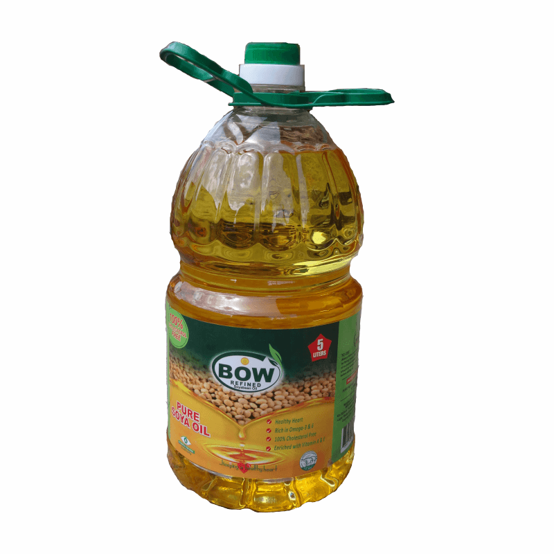 Bow Refined Soyabean Oil Carton 5 Litres