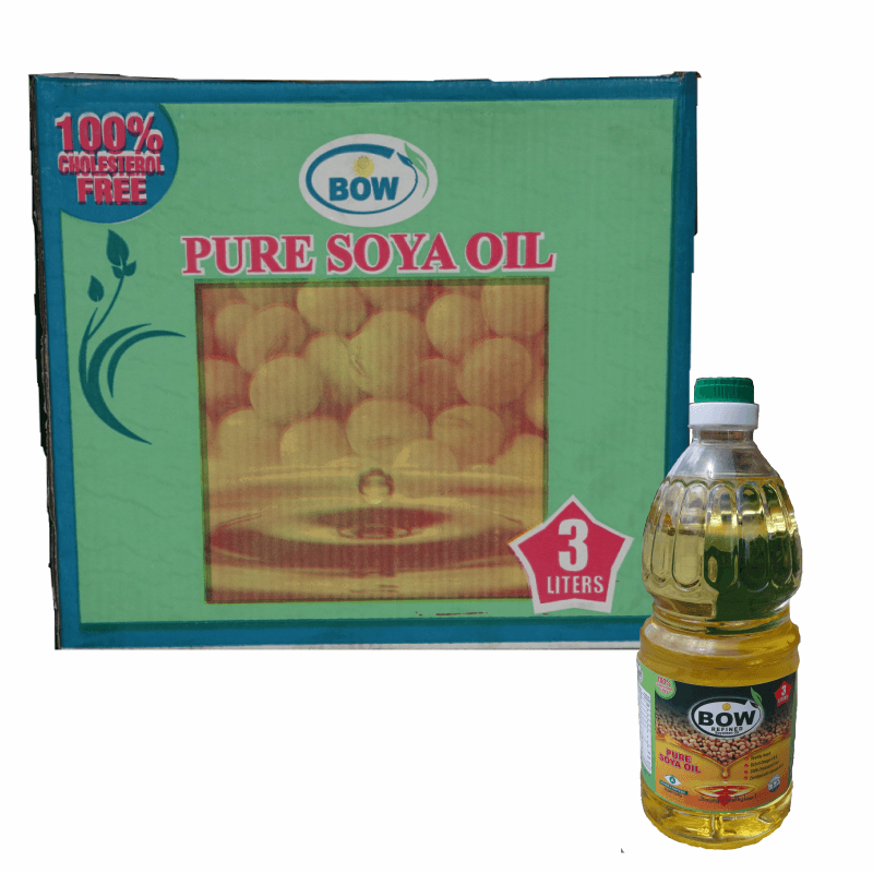 Bow Refined Soyabean Oil Carton 3 Litres - Image 2