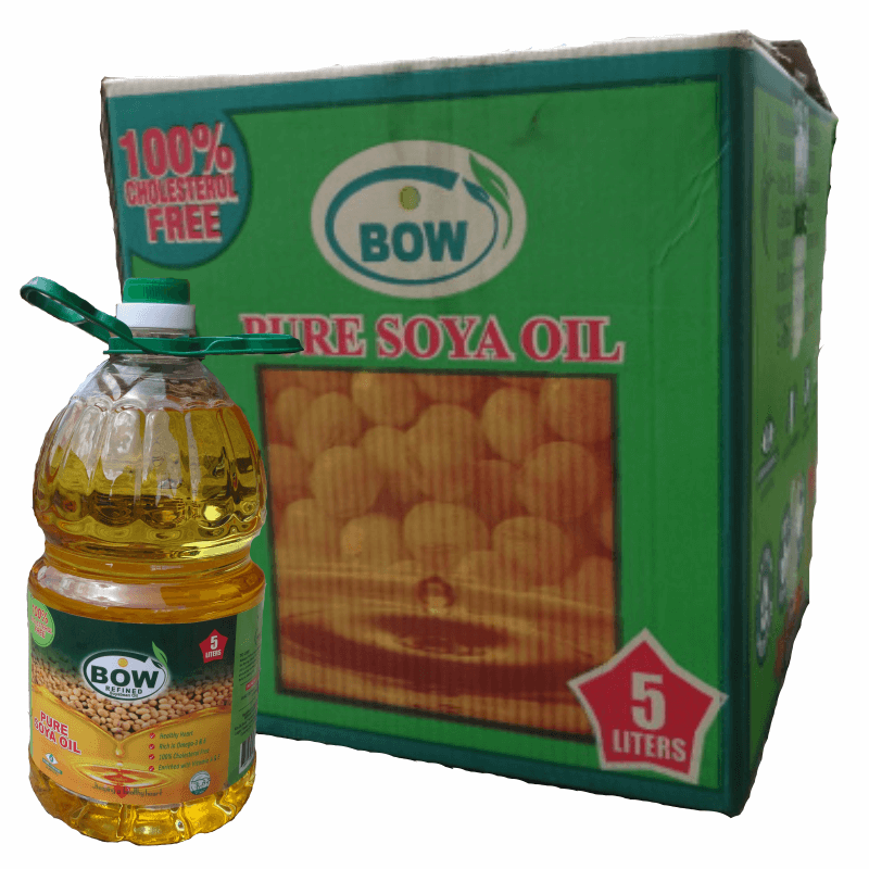 Bow Refined Soyabean Oil Carton 5 Litres - Image 2